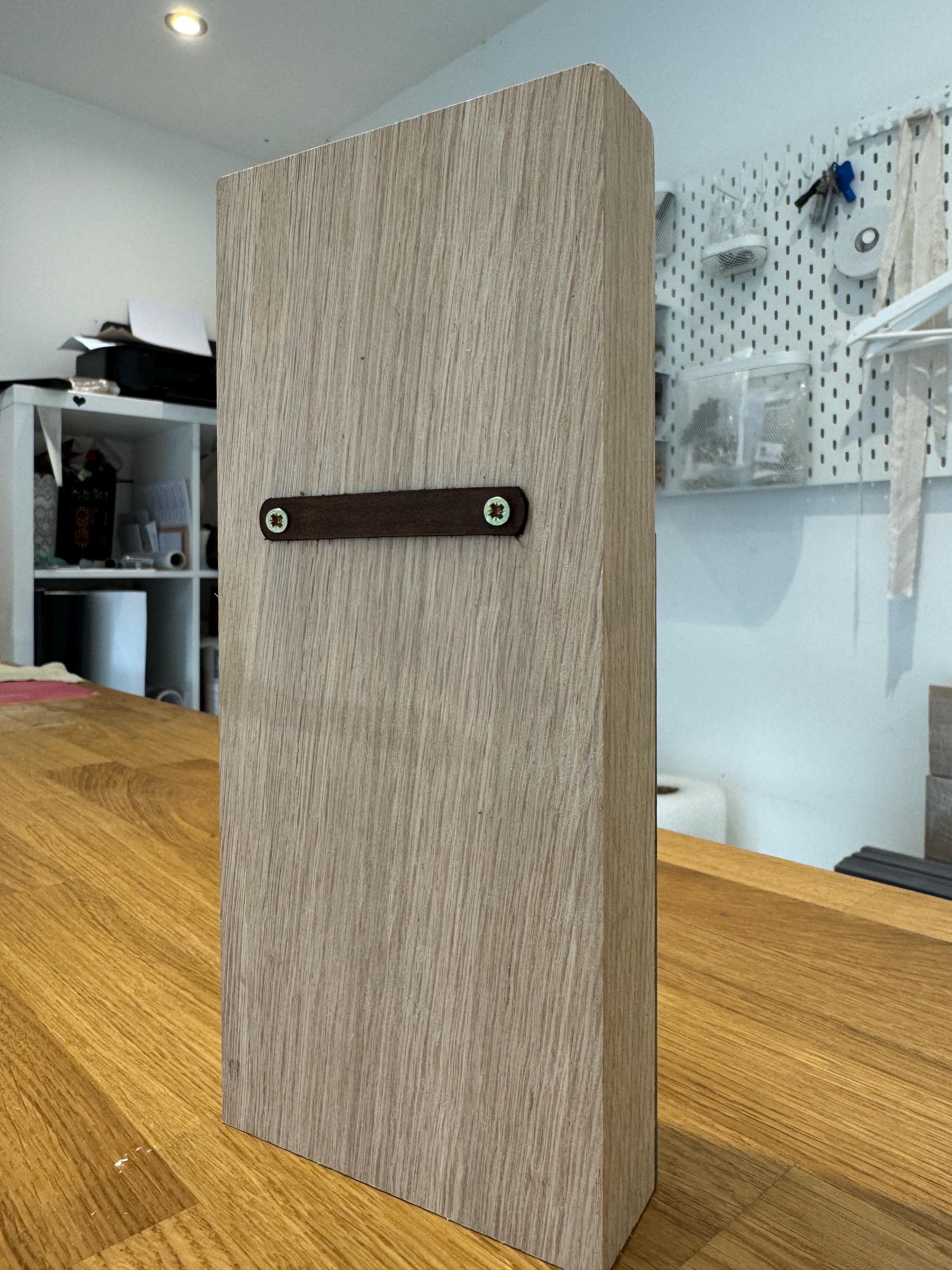 Personalised Loch Ness Marathon Trophy, Engraved Solid Oak